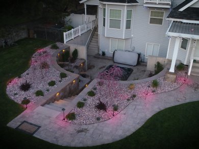 Byson's Backyard_Outdoor Lighting Overhead Drone