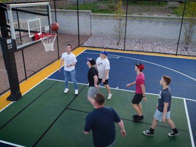 Backyard Court Experience