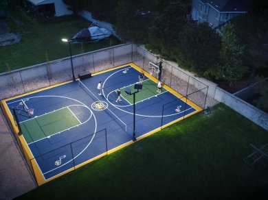 Backyard Court Experience