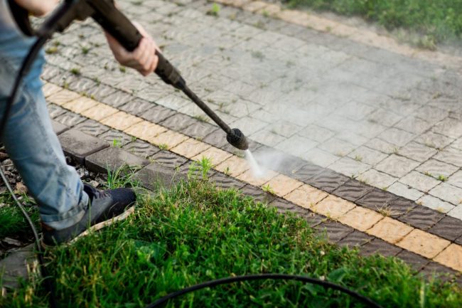 Secret of Easy Patio Cleaning