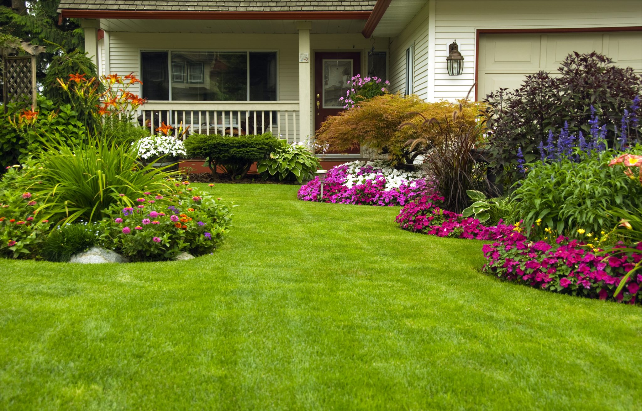 Planning Front Yard For Landscaping Affordable Lawn Care - How To Plan Landscaping For Front Yard