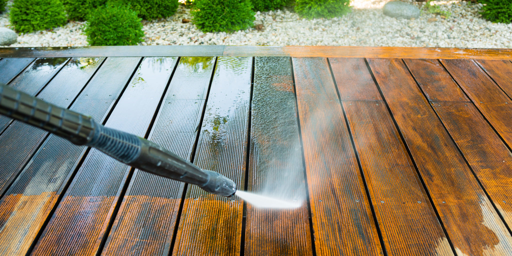 clean a patio